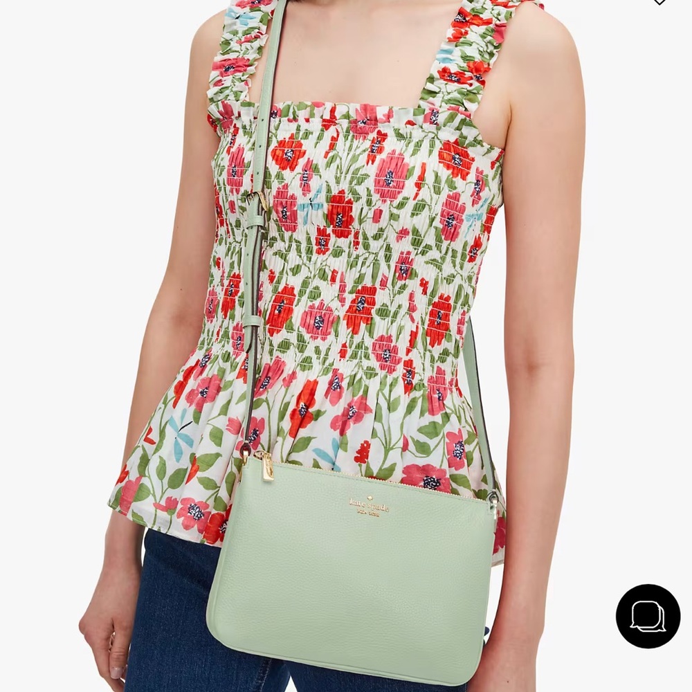 ♠️ Kate Spade Leila Tripple Gusset Crossbody